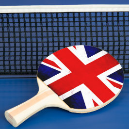 Raquete De Ping Pong British Union Jack Flag