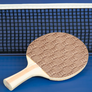 Raquete De Ping Pong Bubble Knit Stitch Patterch de Shirley Taylor