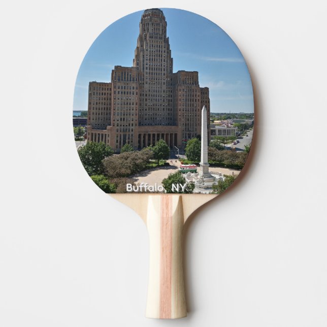 Raquete De Ping Pong Búfalo, NY  (Frente)