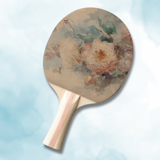 Raquete De Ping Pong Buquê de Rosas - Franz Bischoff (Criador carregado)