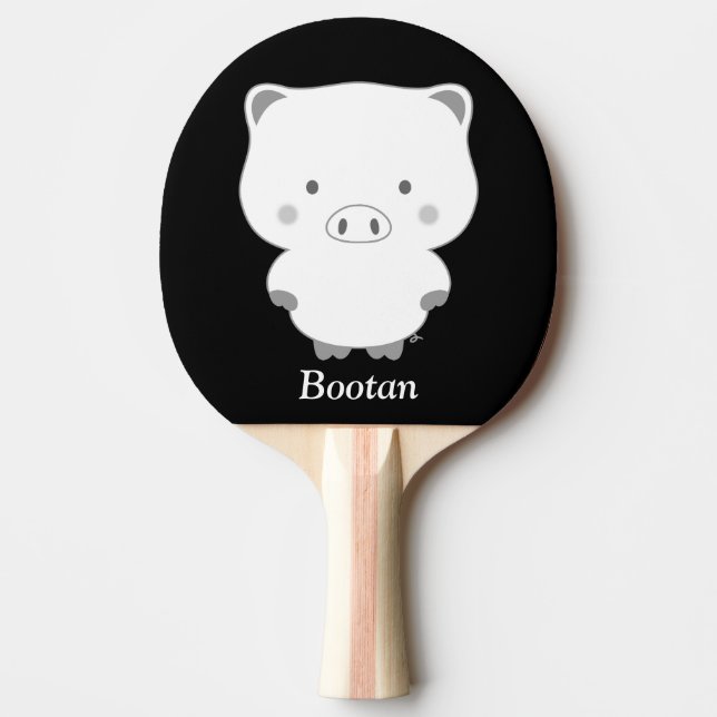 Raquete De Ping Pong Butão (Frente)
