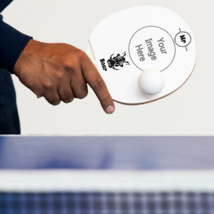 Raquete De Ping Pong Cabeça de Carro de Estilo de Tatuagem Tribal