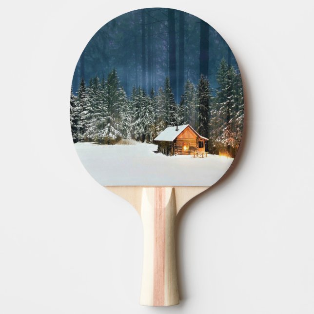 Raquete De Ping Pong Cabine de registro (Frente)