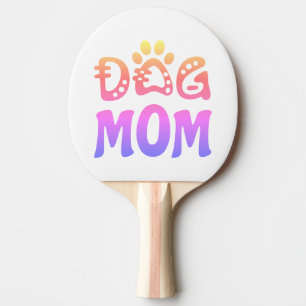 Raquete De Ping Pong Cachorro Mãe