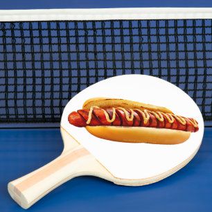 Raquete De Ping Pong Cachorro-quente da vibe de churrasco de verão do S