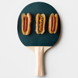 Raquete De Ping Pong Cães quentes e Armas