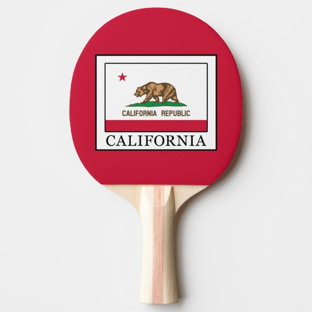 Raquete De Ping Pong Califórnia (Frente)