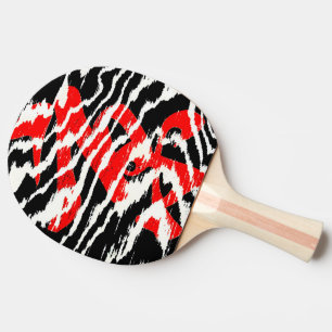 Raquete De Ping Pong Caligrafia asiática muito Legal