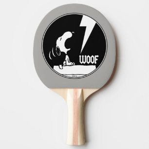 Raquete De Ping Pong Camisetas Rock Snoopy Howling