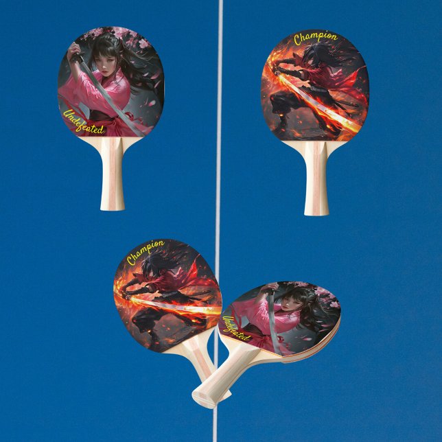 Raquete De Ping Pong Campeão Não Derrotado (Criador carregado)