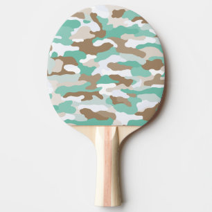 Raquete De Ping Pong Camuflagem Costeira