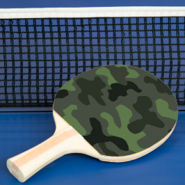 Raquete De Ping Pong Camuflagem verde-cinza n.o 14