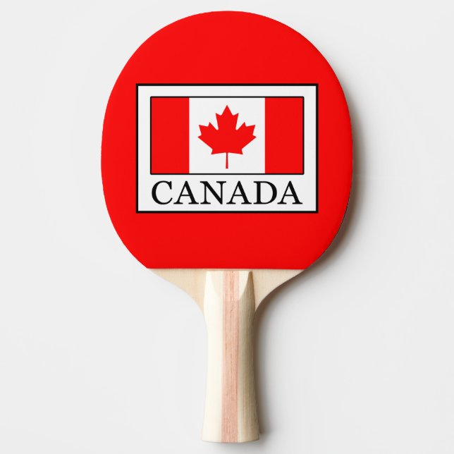 Raquete De Ping Pong Canadá (Frente)