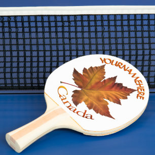 Raquete De Ping Pong Canadá Ping Pong Paddles Personaliza Jogos