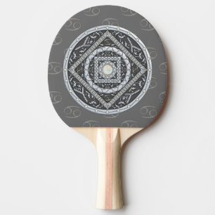 Raquete De Ping Pong Cancer Mandala Ping Pong Paddle