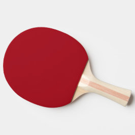 Raquete De Ping Pong Candy Apple Red Fall Season Solid Color