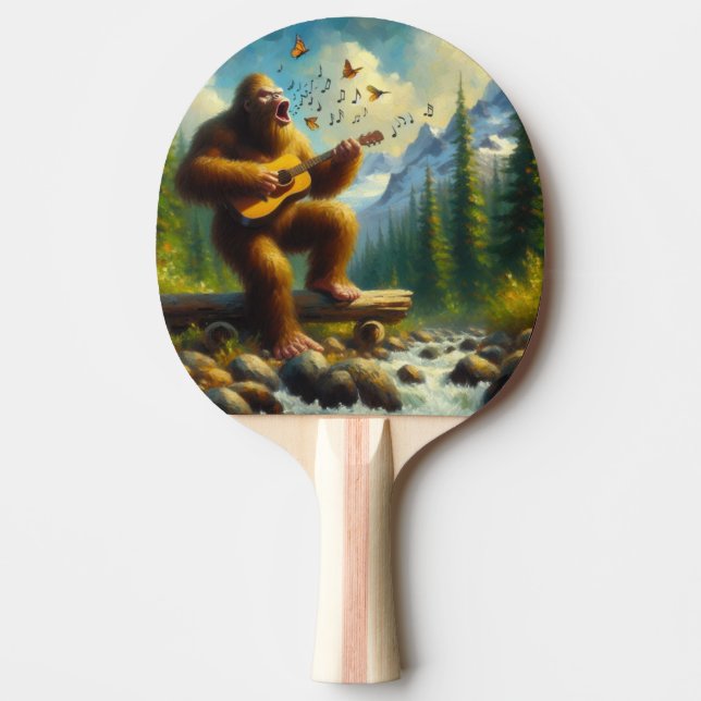 Raquete De Ping Pong Canto Bigfoot (Frente)