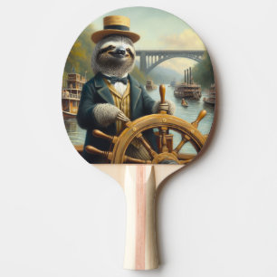 Raquete De Ping Pong Capitão do Riverboat Sloth