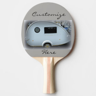 Raquete De Ping Pong Caravana Thunder_Cove de lágrima de casa pequena