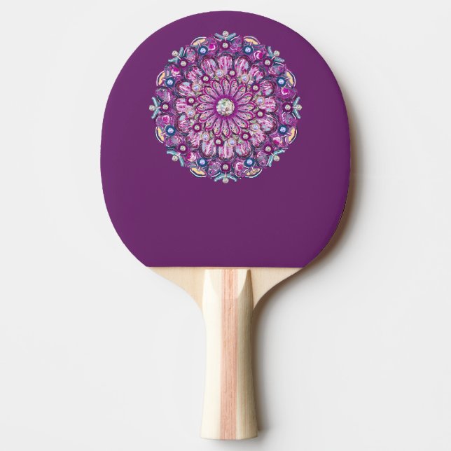Raquete De Ping Pong Cardinal Red Rosace (Frente)
