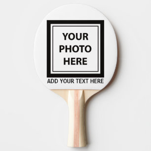 Raquete De Ping Pong Carregar Foto de Imagem e Adicionar Texto - Person