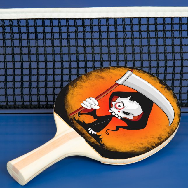 Raquete De Ping Pong Cartoon Grim Reaper (Insitu)