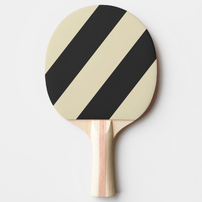 Raquete De Ping Pong Carvão Retroativo Três Fitas Negrito (Frente)