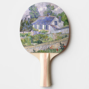 Raquete De Ping Pong Casas em Auvers Vincent van Gogh