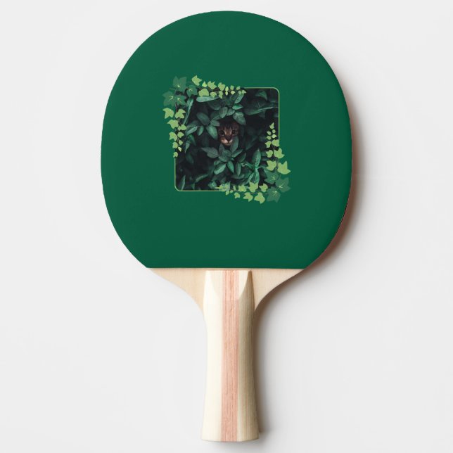 Raquete De Ping Pong  Cat vibes  (Frente)
