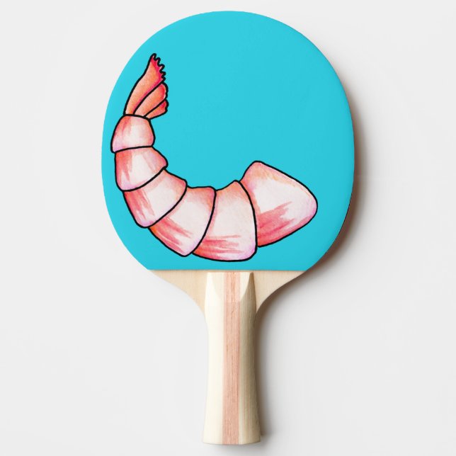 Raquete De Ping Pong Cauda de camarão (Frente)