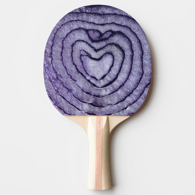 Raquete De Ping Pong Cebola vermelha (Frente)