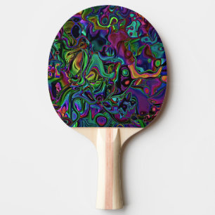 Raquete De Ping Pong Cérebro derretido