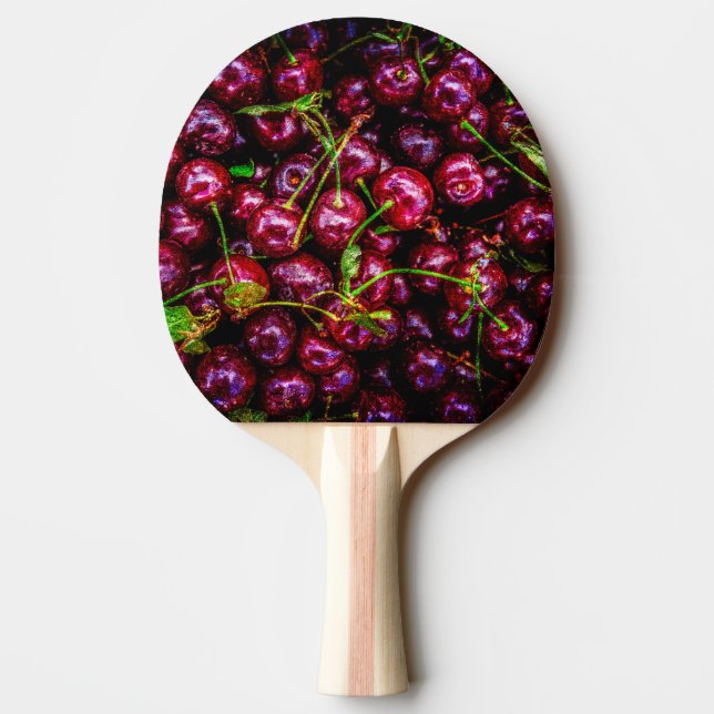 Raquete De Ping Pong Cerejas (Verso)