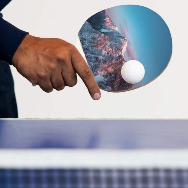 Raquete De Ping Pong Céu mágico sobre Storžič, Eslovênia (Insitu)