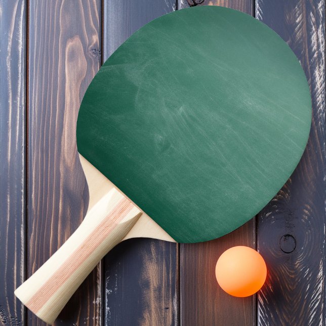 Raquete De Ping Pong Chalkboard verde (Criador carregado)