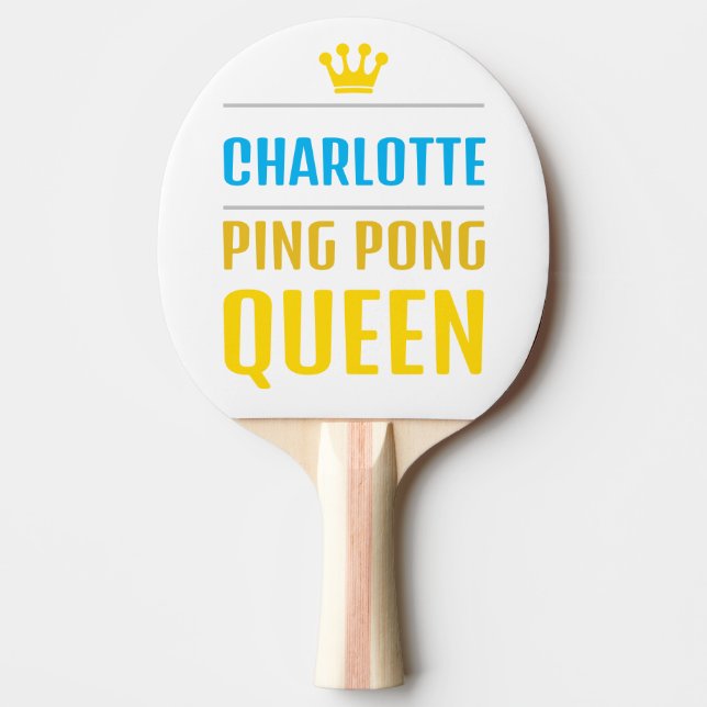 Raquete De Ping Pong Charlotte (Frente)