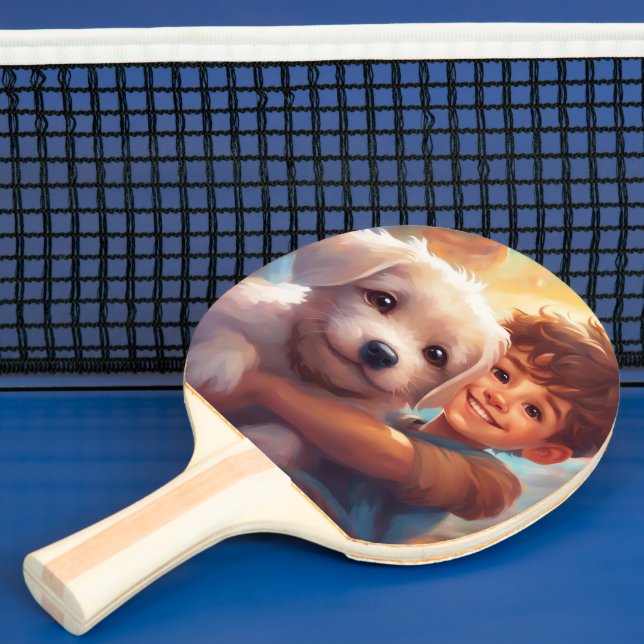 Raquete De Ping Pong Cheio traseiro (Insitu)