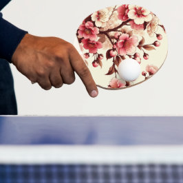 Raquete De Ping Pong Cherry Blossom