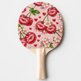 Raquete De Ping Pong Cherry Kiss Ping Pong Paddle
