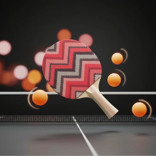 Raquete De Ping Pong Chevron Quente (Criador carregado)