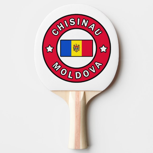Raquete De Ping Pong Chisinau Moldávia (Frente)