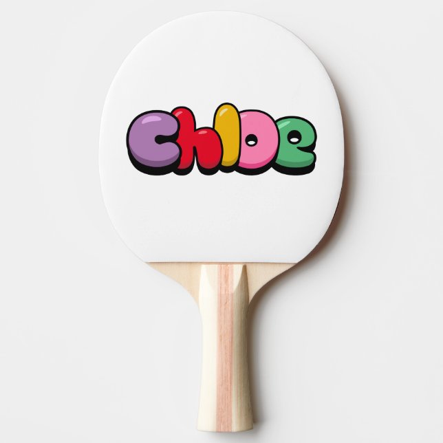Raquete De Ping Pong Chloe (Frente)