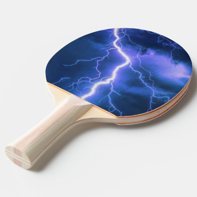 Raquete De Ping Pong Choque Relâmpago (Frente inclinada)