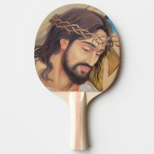Raquete De Ping Pong Christian Faith Jesus Cristo