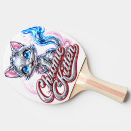 Raquete de Ping Pong Chrome Kitten