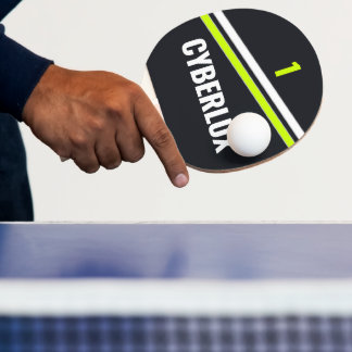 Raquete De Ping Pong Ciber Retro Moderno Personalizado