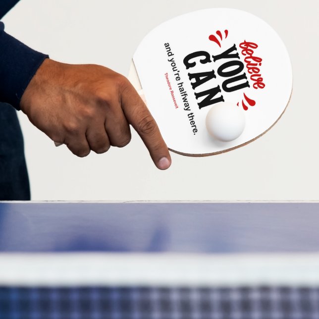 Raquete De Ping Pong Citação Famosa Presidencial Inspiradora (Insitu)