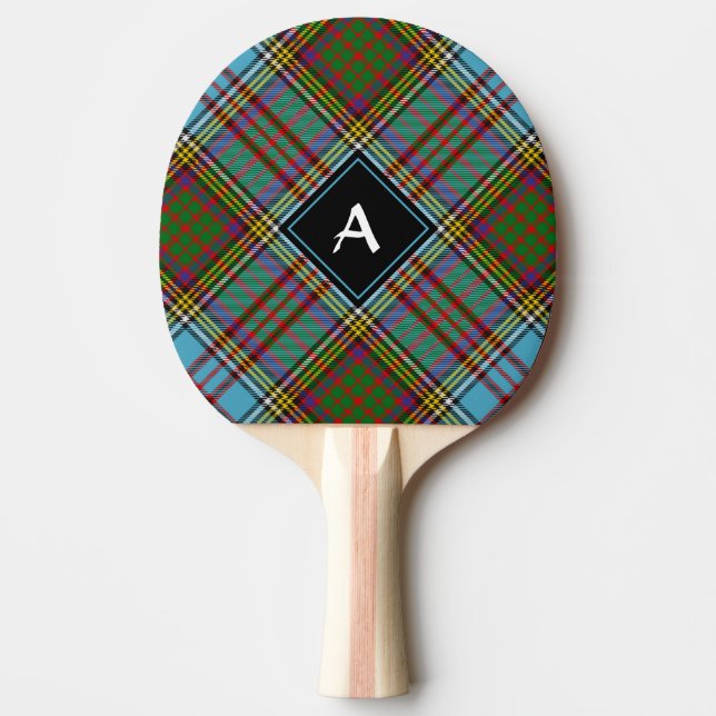 Raquete De Ping Pong Clan Anderson Tartan Ping Pong Paddle (Frente)