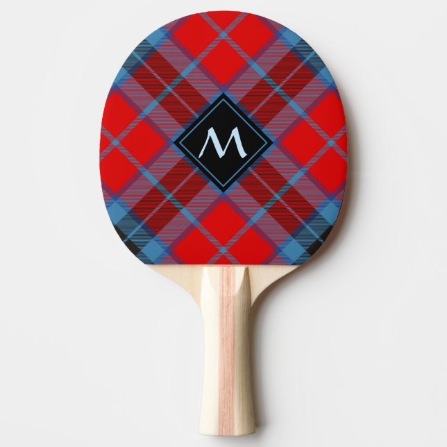 Raquete De Ping Pong Clan MacTavish Tartan (Frente)
