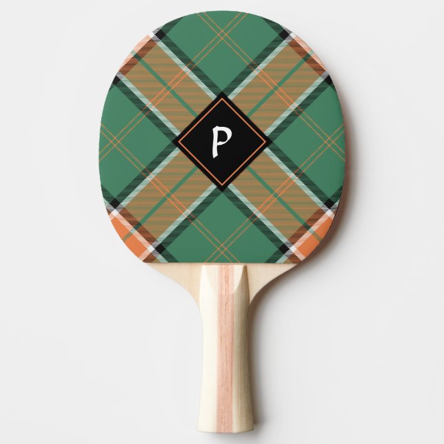 Raquete De Ping Pong Clan Pollock Tartan Ping Pong Paddle (Frente)